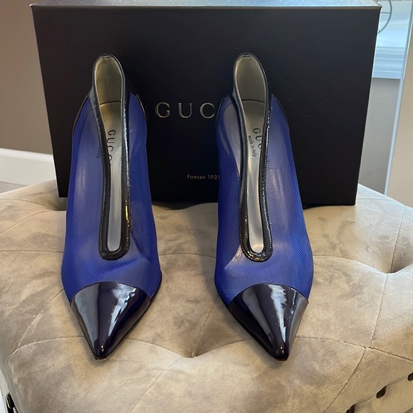 GUCCI- Size 37- Dust Bag inc.Box inc. Extra heel tips included - Picture 5 of 11